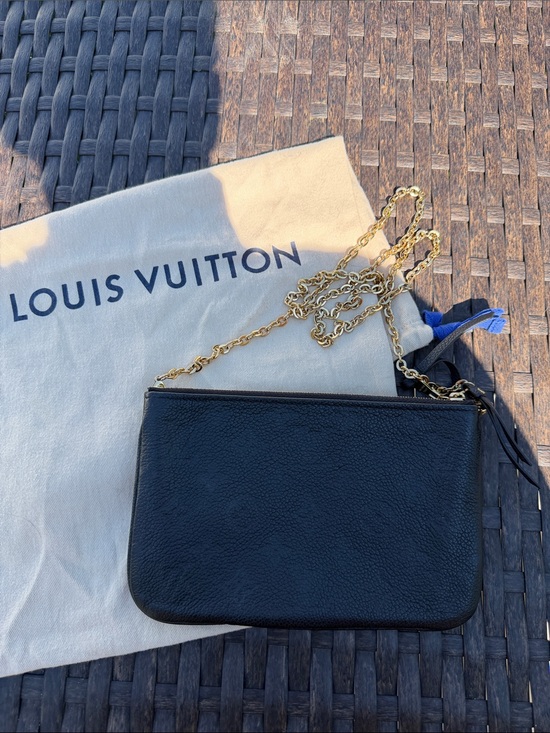 Louis Vuitton Handbags - NWOT Louis Vuitton Empreinte Double Zip Pochette